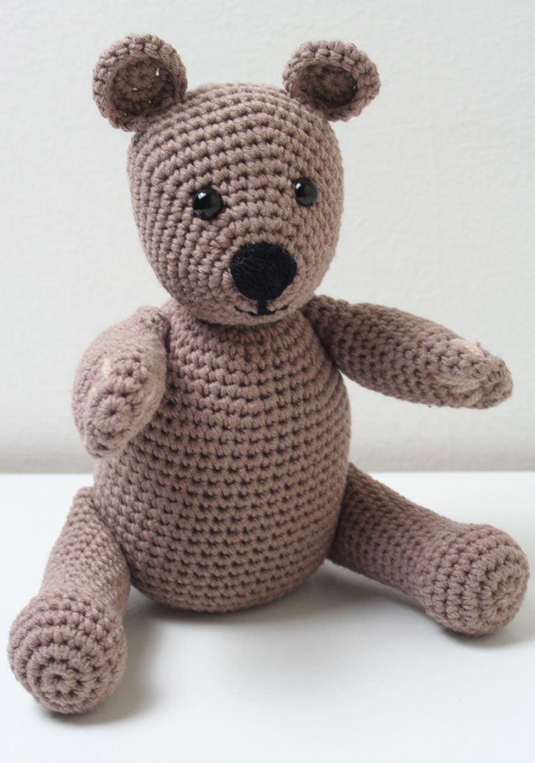 Free Crochet Teddy Bear Pattern Lucy Kate Crochet