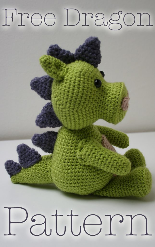 Free Crochet Dragon Pattern by Lucy Kate Crochet