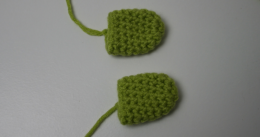 Crochet Dragon Ears