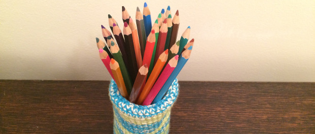 Crochet Pencil Holder - How To Crochet A Pencil Holder 