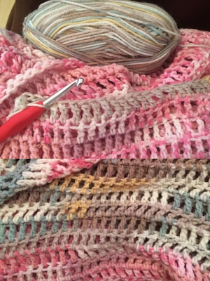 Free Crochet Baby Blanket Pattern - How to crochet a baby blanket