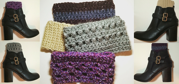 How To Crochet Boot Cuffs – 4 Free Patterns