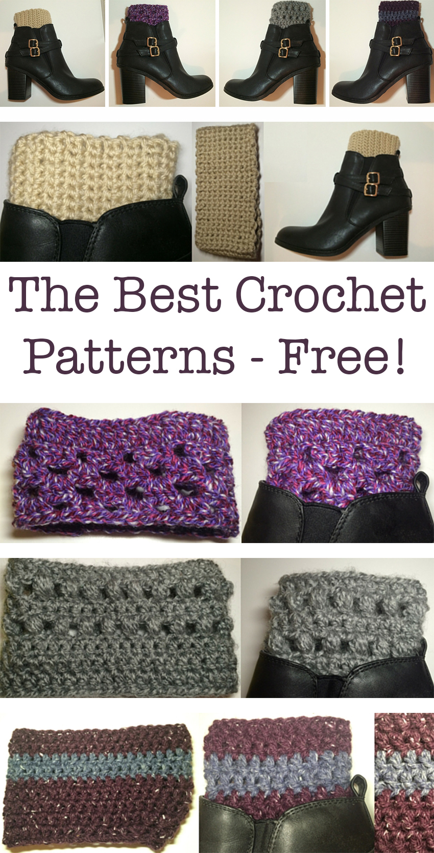 Free Crochet Book Cuff Patterns