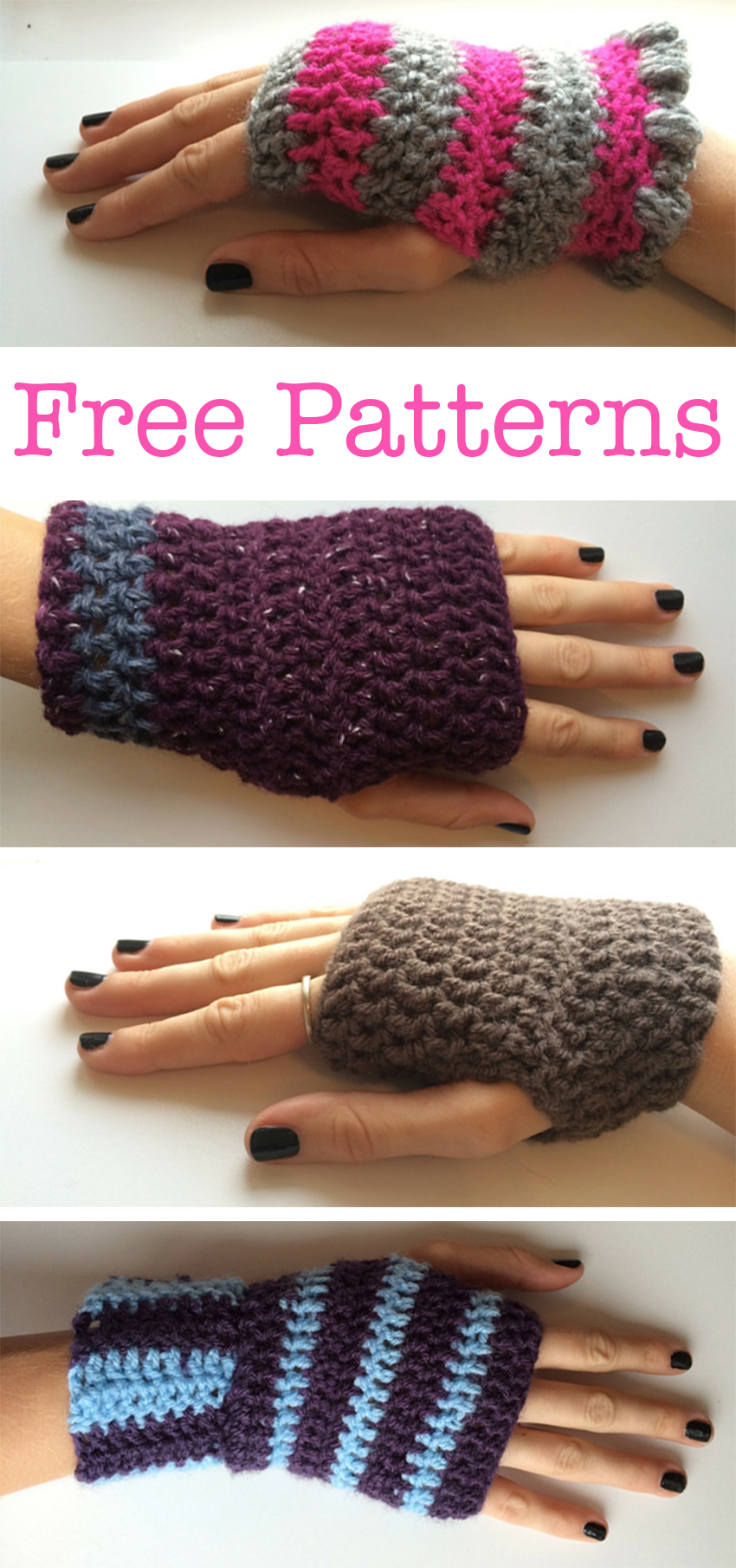 Free Fingerless Gloves Patterns