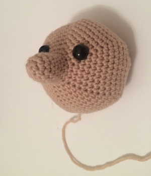 How to crochet the head of the dobby toy