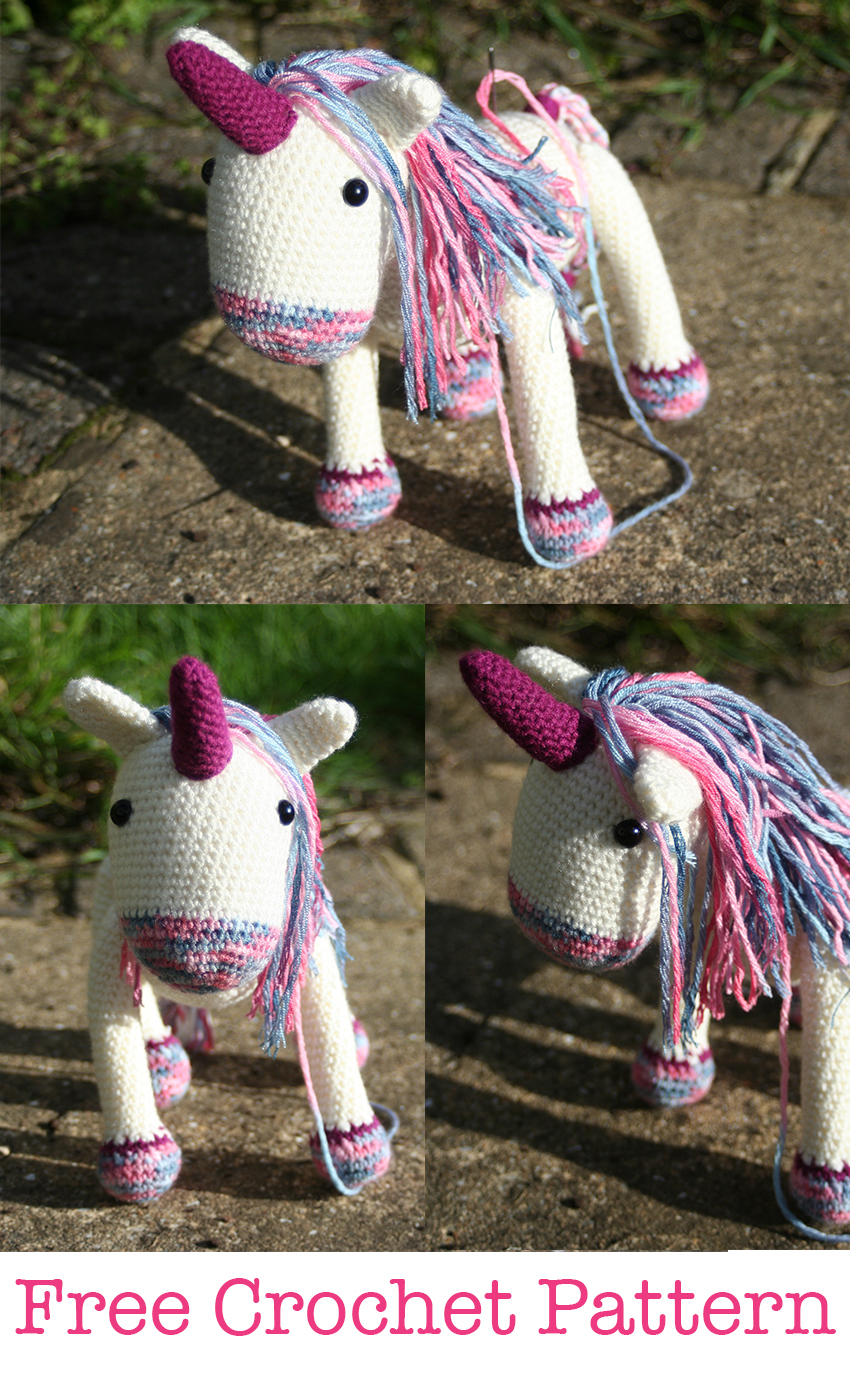 crochet unicorn