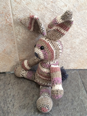 Free Crochet Bunny Pattern - Instructions for how to crochet a bunny. 