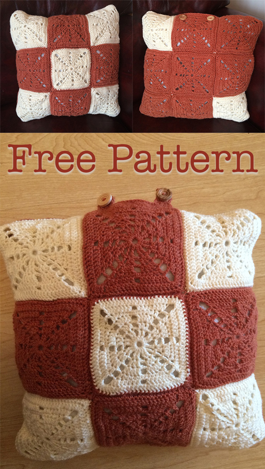 Crochet Throw Pillow Pattern