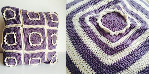 free crochet cushion pattern