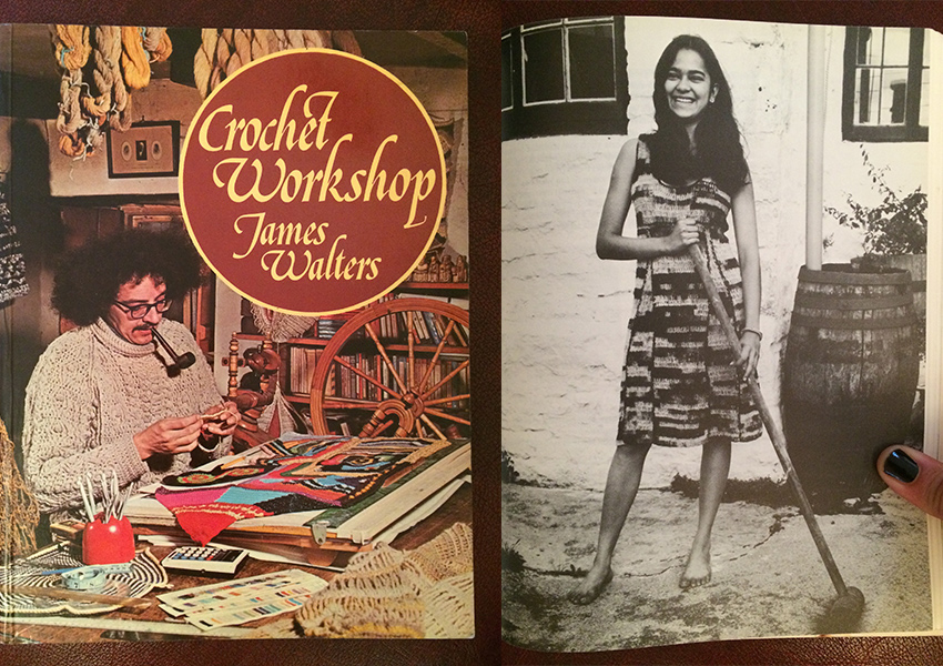 Vintage crochet books make wonderful gifts for crocheters