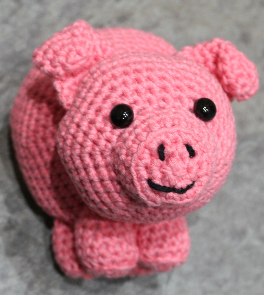 Free Crochet Pig Pattern - Lucy Kate Crochet