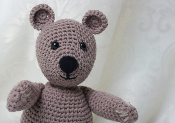 Crochet Teddy Bear Head