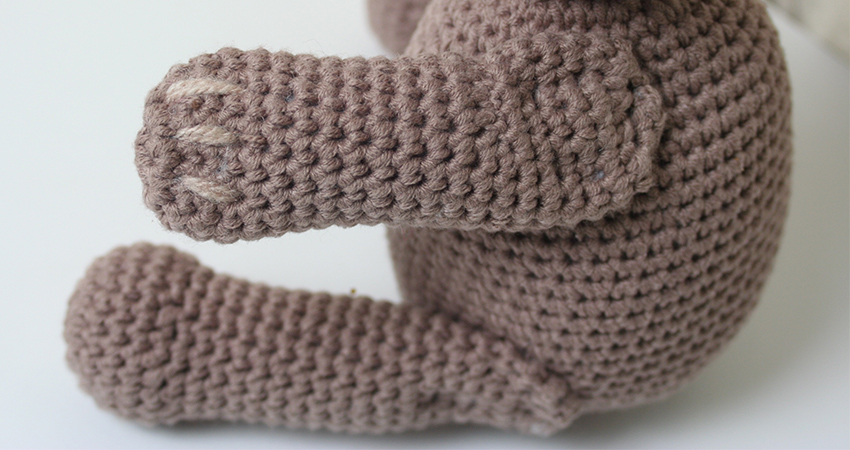 Crochet Teddy Bear Limbs