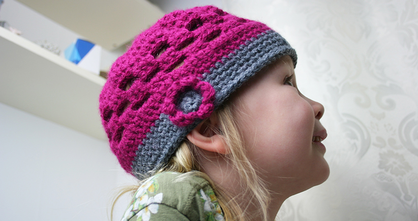 Cute Pattern For A Crochet Kids Hat