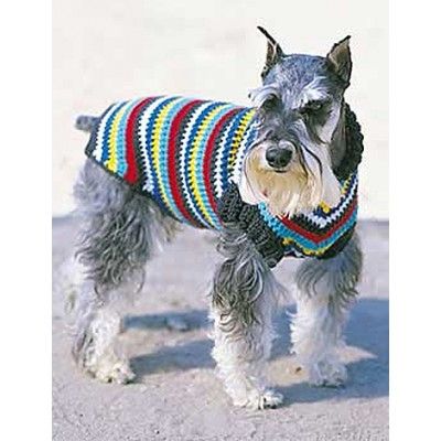 free crochet dog sweater patterns - this one is nice and easy