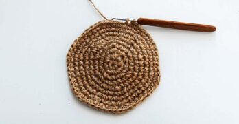 why is my crochet circle curly