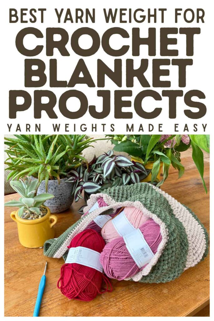 photo of crochet yarn for blankets