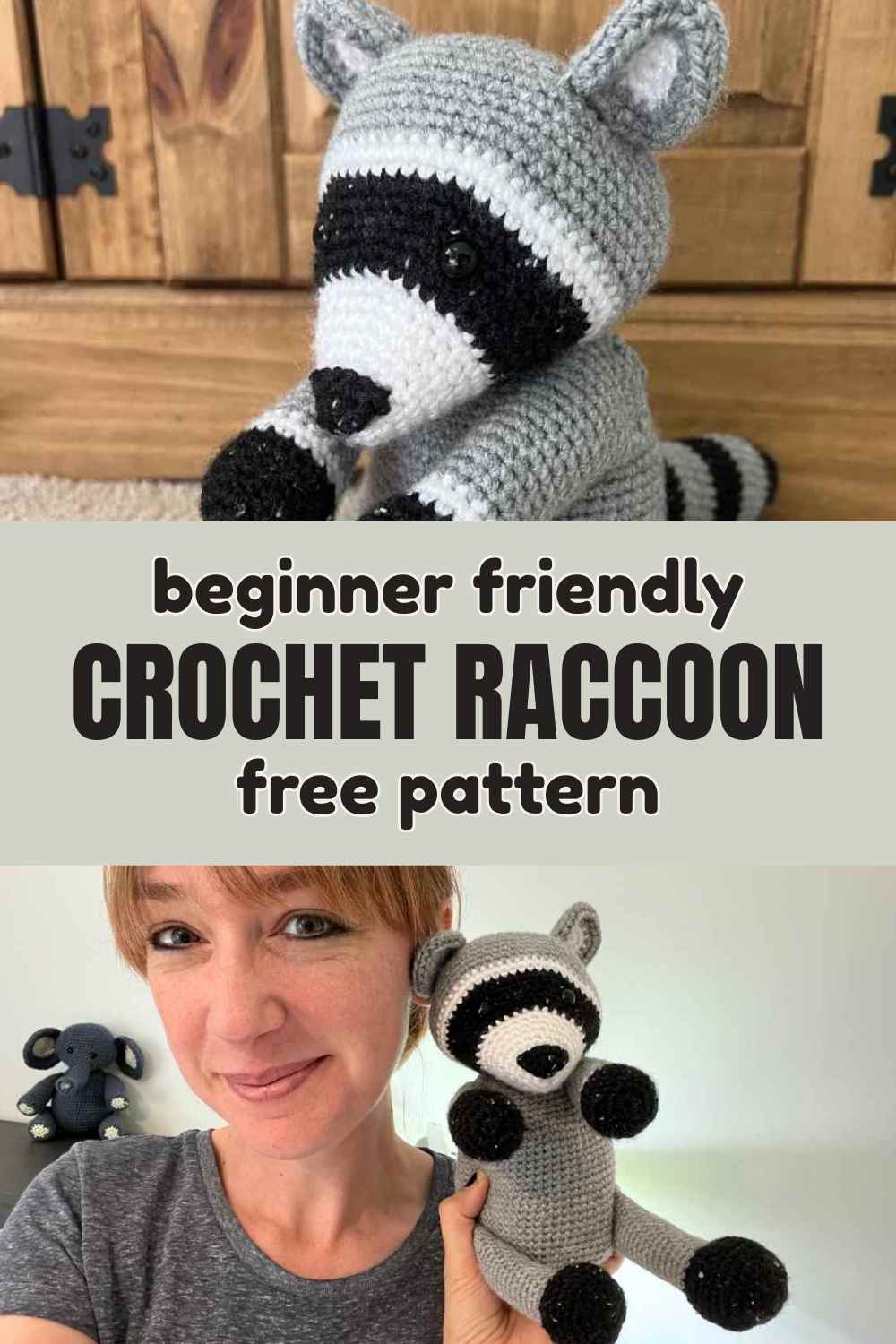 Easy Racoon Crochet Pattern Free Easy Crochet Raccoon Pattern by Lucy Kate Crochet