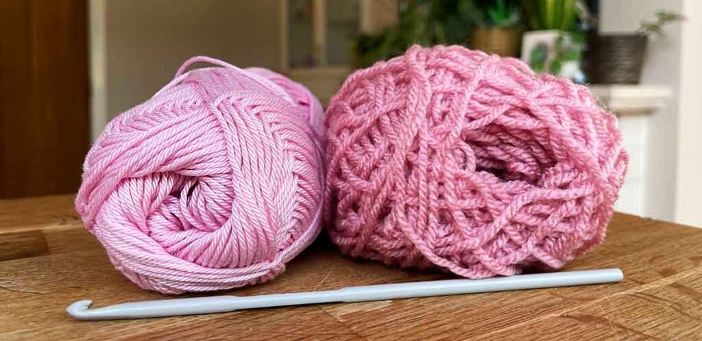 cotton vs acrylic yarn