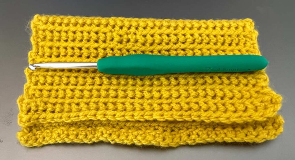 acrylic yarn crochet dishcloth