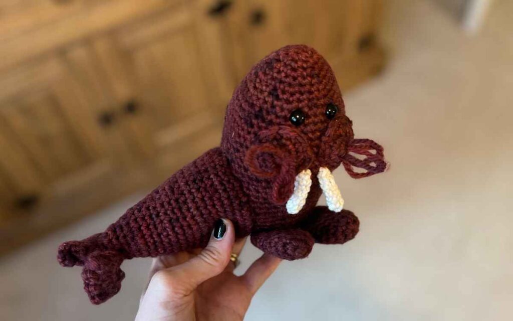 amigurumi walrus