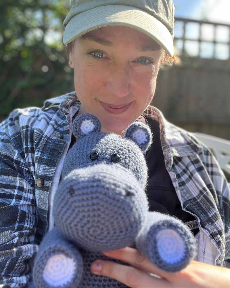 lucy kate crochet hippo