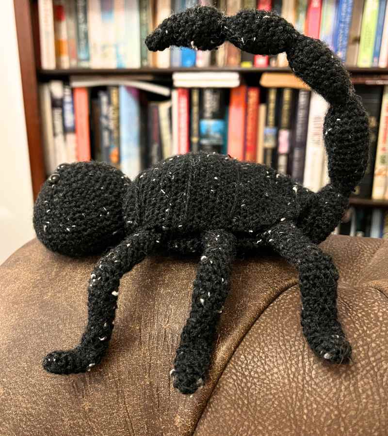 crochet scorpion legs