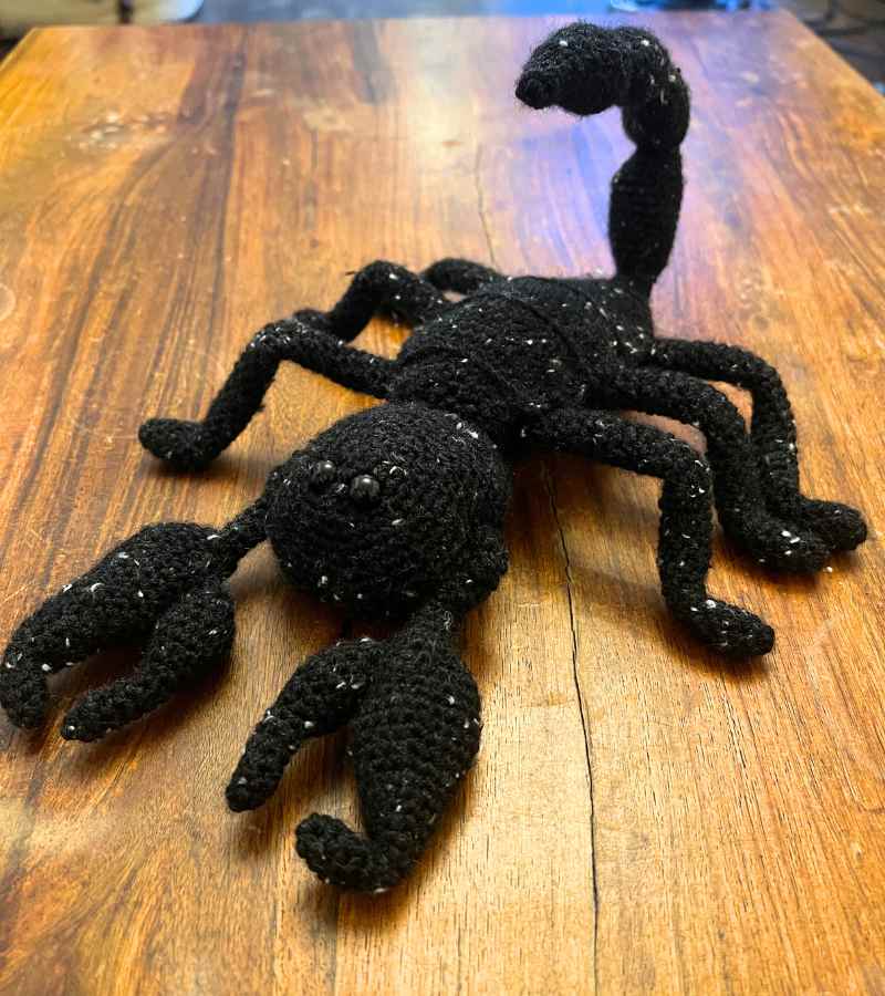 crochet scorpion