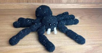 free crochet tarantula pattern
