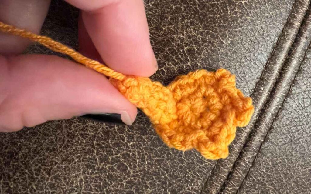 crochet goose legs