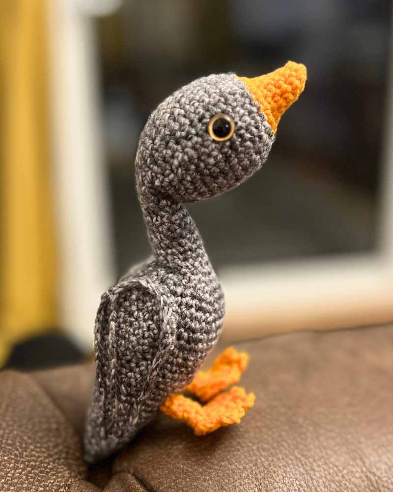 free crochet goose pattern