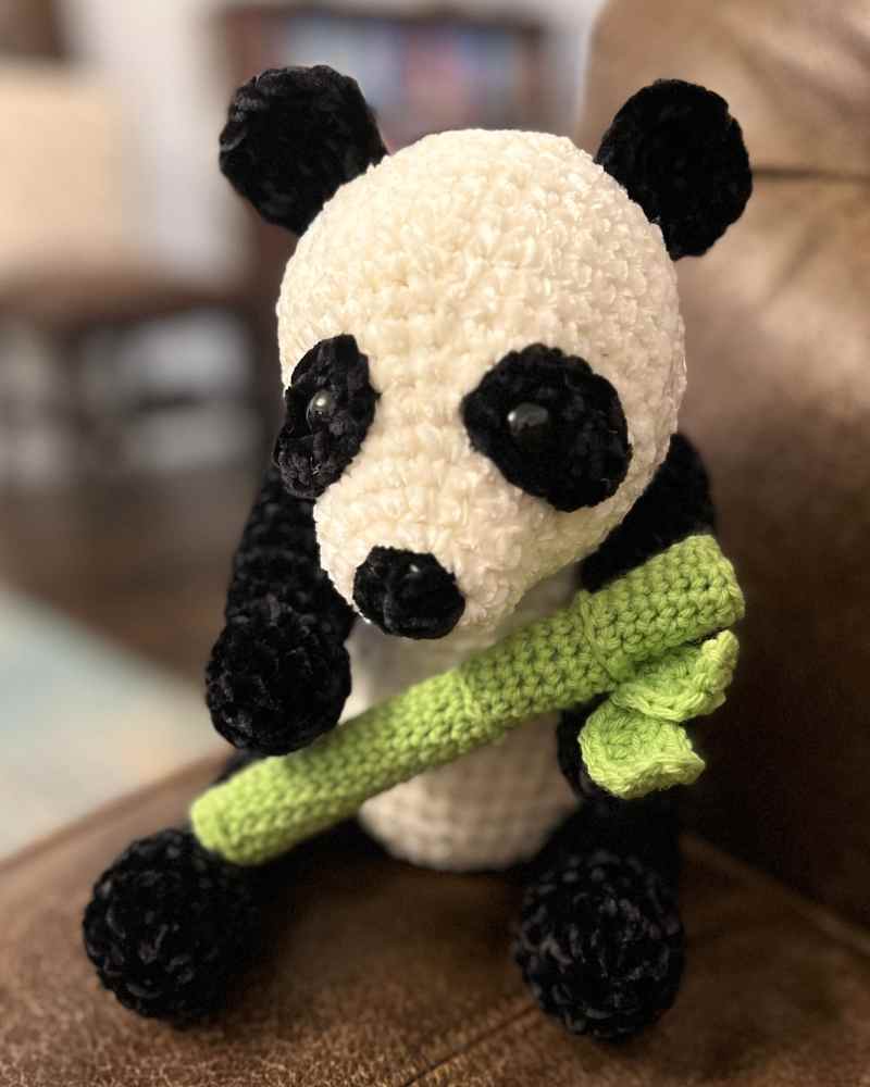 panda crochet pattern free