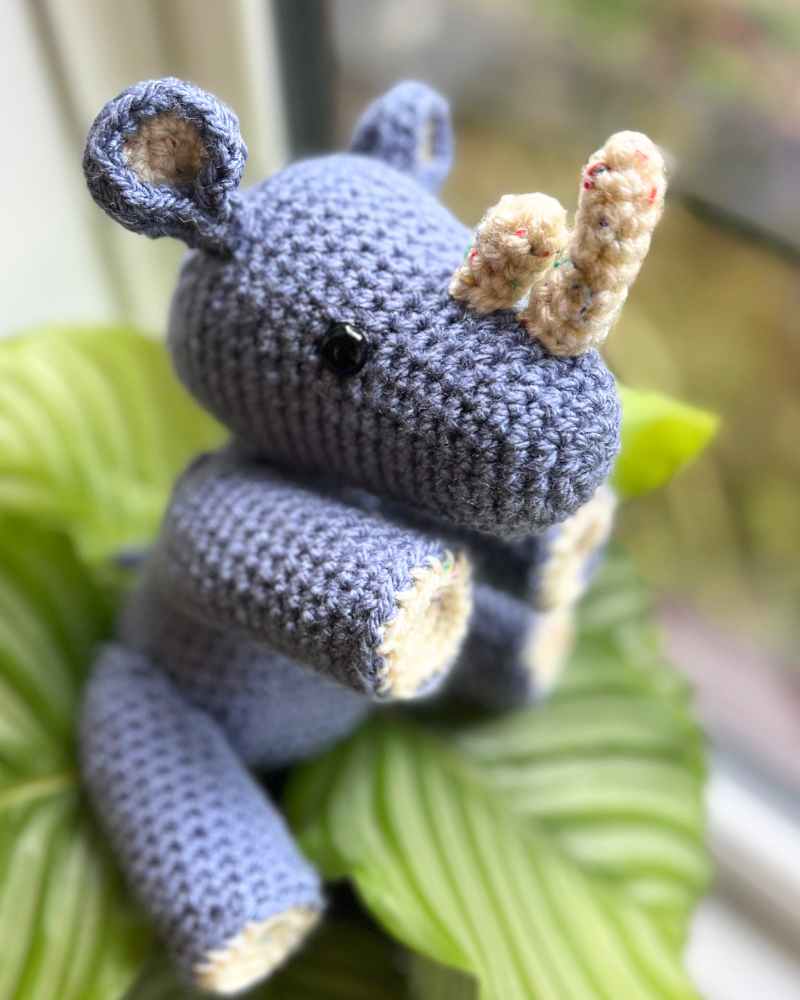 free rhino crochet pattern