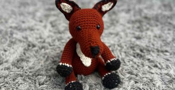 free crochet fox pattern by lucy kate crochet