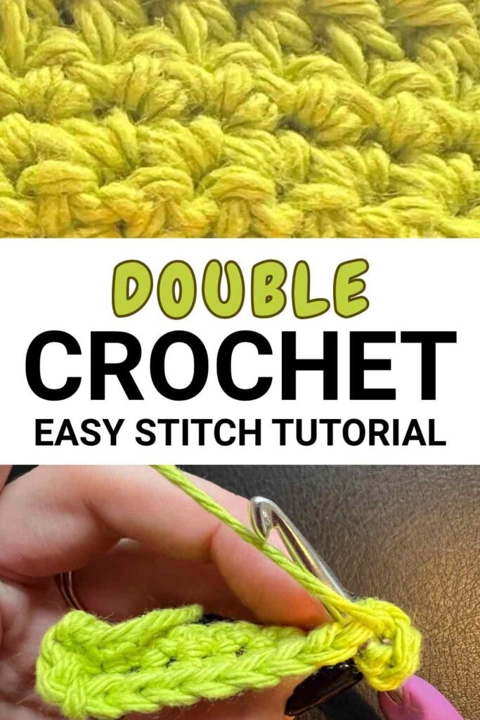 photo of double crochet samples
