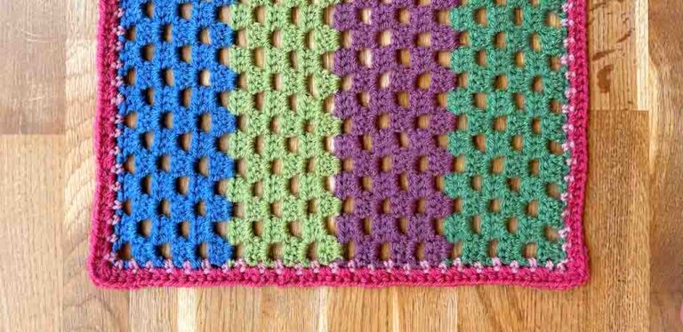 How To Add A Border To A Double Crochet Blanket