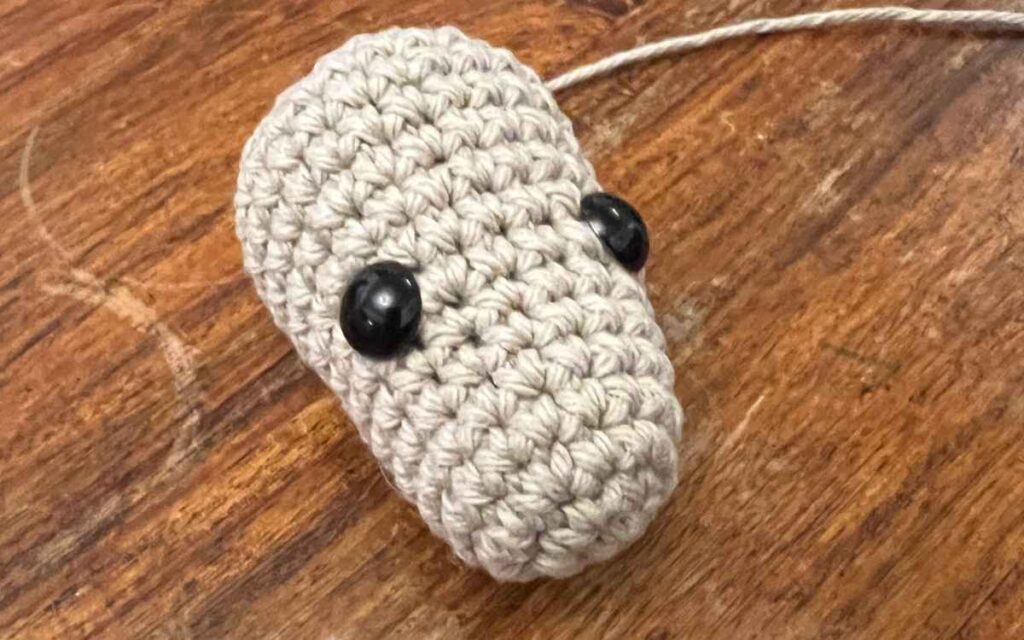 crochet sheep head