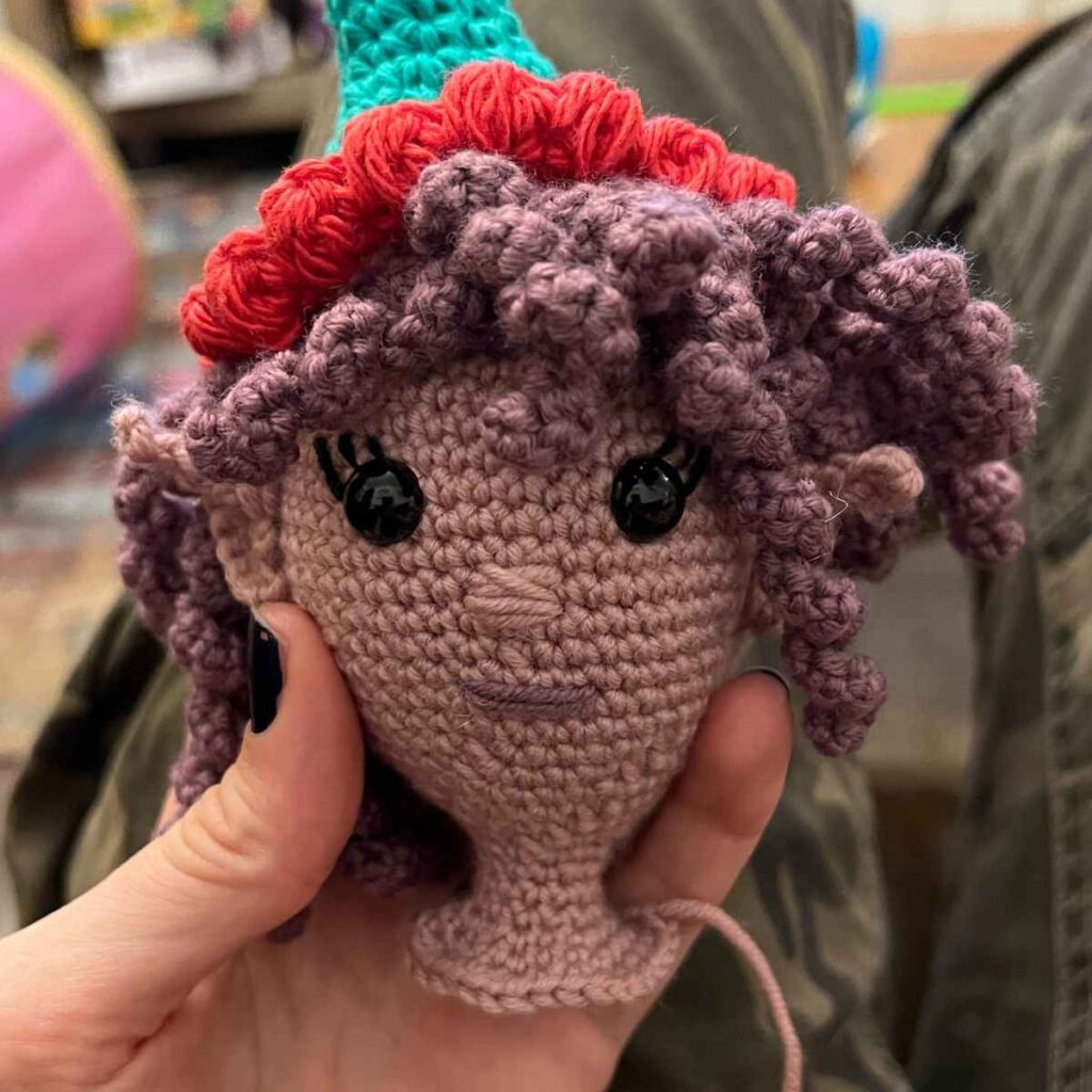 crochet elf ears