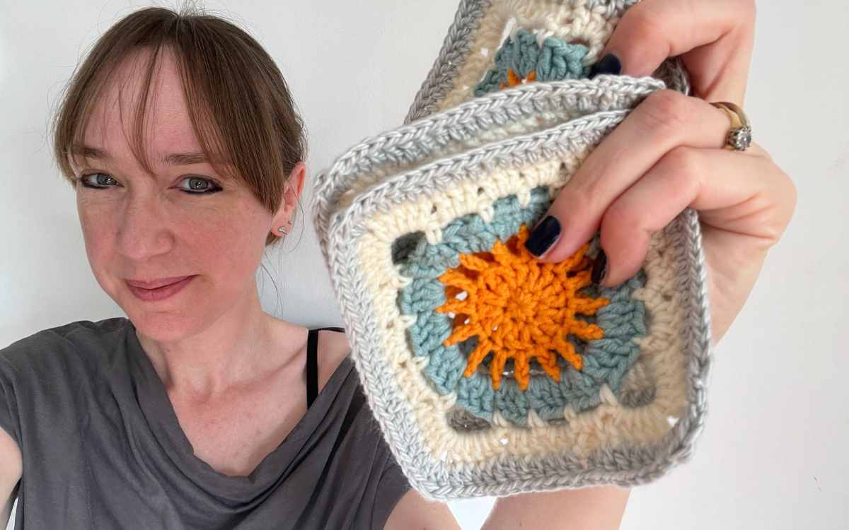 Happily Hooked Crochet Granny Squares