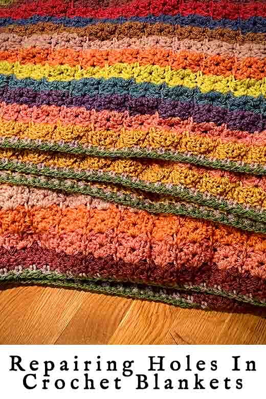 REPAIR Baby Blanket / Quilt / Blanket Repair / Crochet Blanket