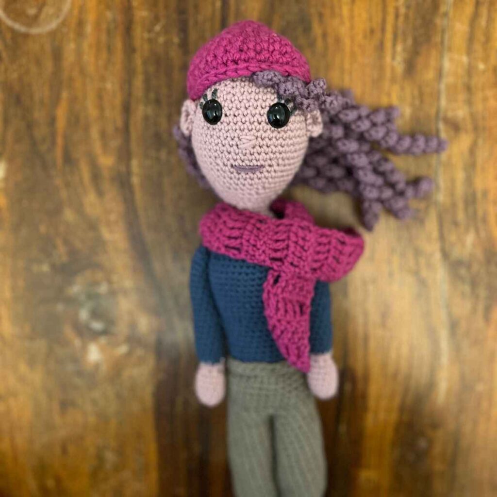 doll hair crochet