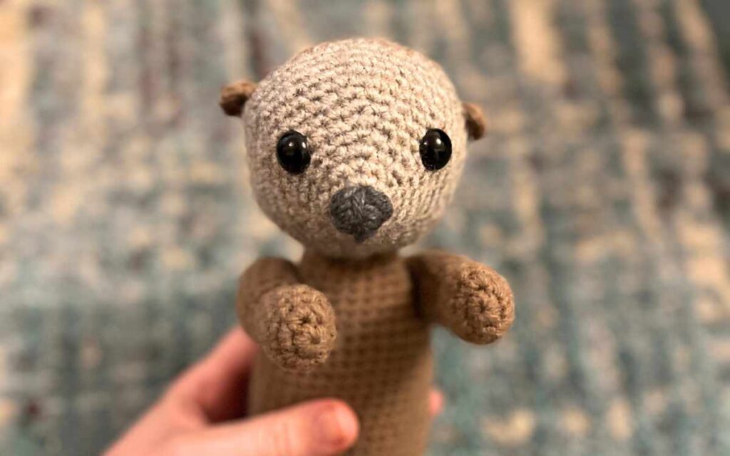 sea otter crochet pattern