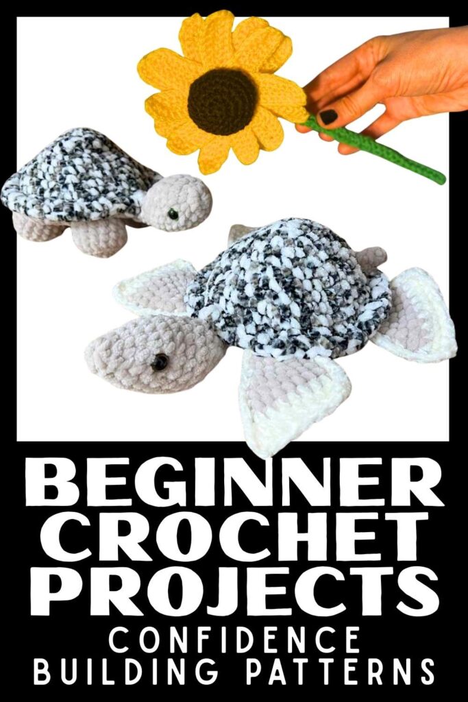 photo of beginner crochet projects