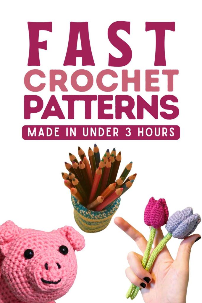 photo of fast crochet projects