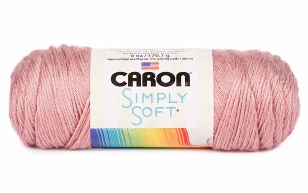 a picture of caron simply soft yarn