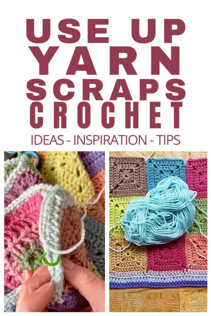photos of crochet yarn scraps ideas