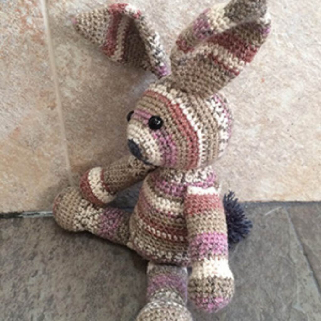 crochet bunny body