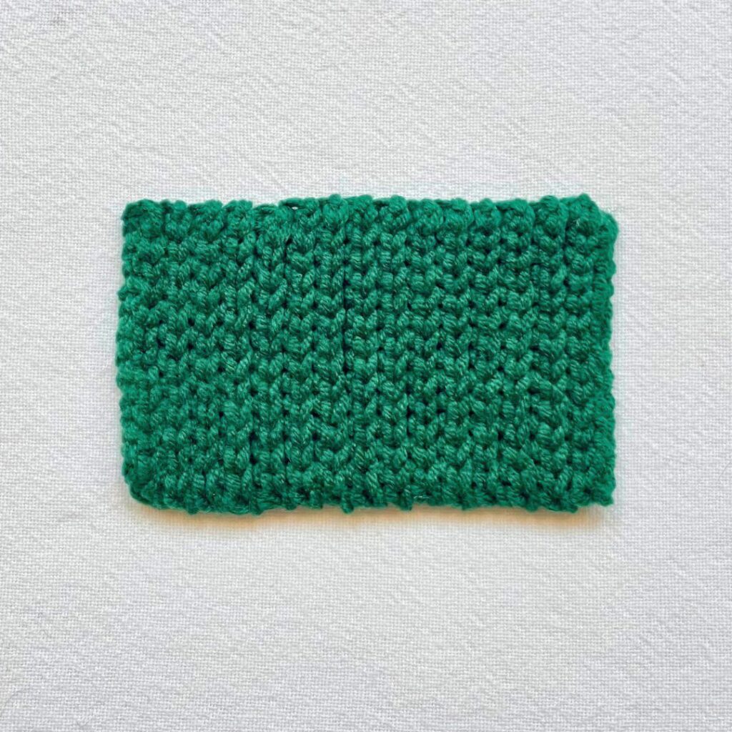 back loop only slip stitch crochet ribbing