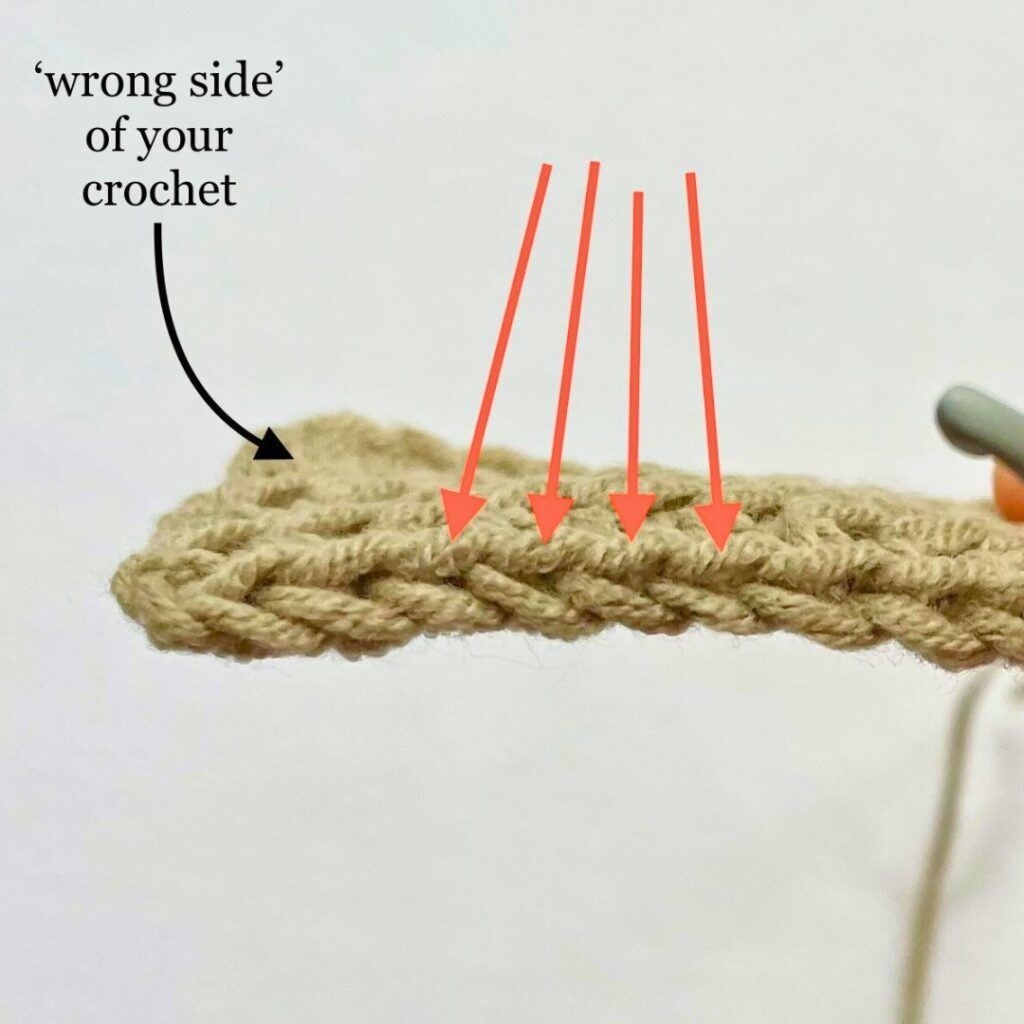 back loop crochet