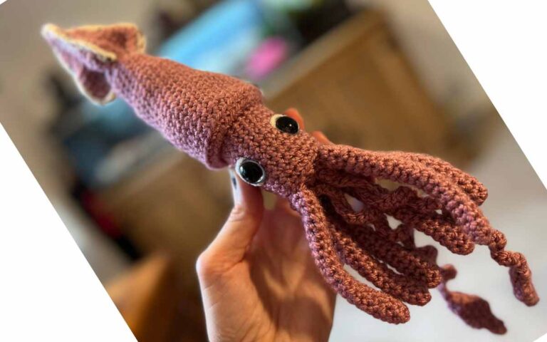 Free Cute Crochet Squid Pattern